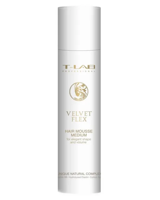 T-Lab Velvet Flex Hair Mousse Medium 300 ml