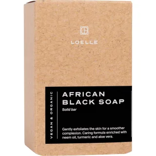 Loelle Black Soap Bar