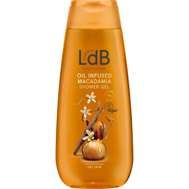 LdB Oil-Infused Macadamia Shower Gel