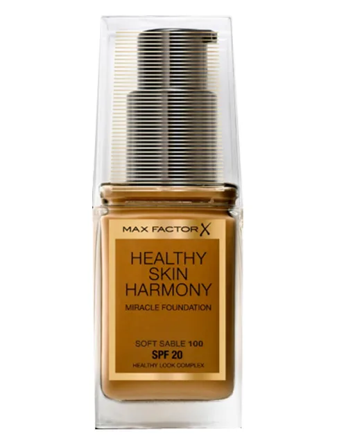 Max Factor Healthy Skin Harmony Foundation Soft Sable