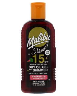 Malibu Dry Oil Shimmer Gel With Watermelon SPF15