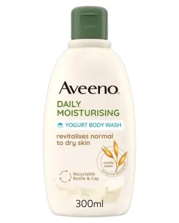 Aveeno Daily Moisturising Yogurt Body Wash Vanilla & Oat