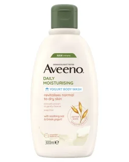 Aveeno Daily Moisturising Yoghurt Body Wash - Apricot & Honey