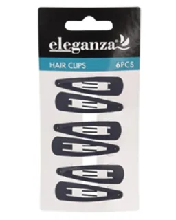 Eleganza Hair Clips Blå