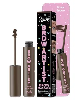 Rude Cosmetics Brow Artist Brow Mascara Black Brown