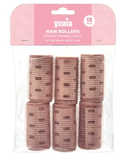 Yuaia Haircare Hair Rollers Cermaic Thermal Small Size 20/32mm 12 stk.