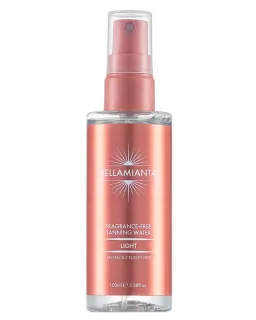 Bellamianta Fragrance Free Tanning Water - Light