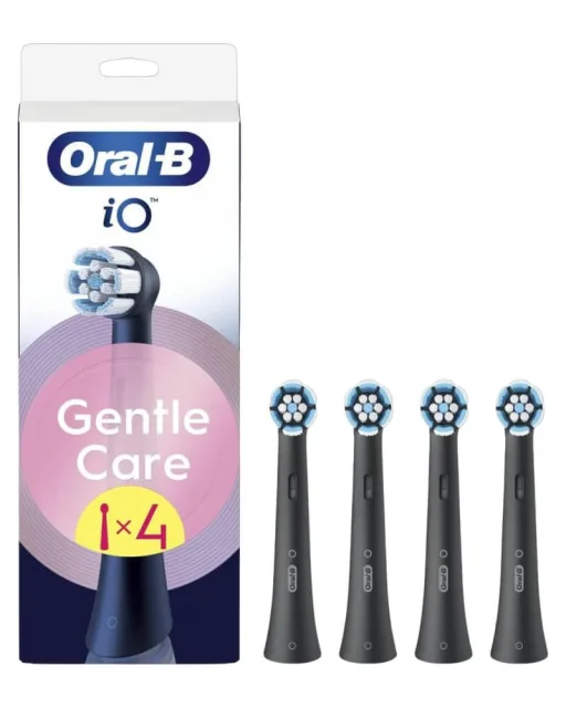 Oral B Io Gentle Care Black Tandbørstehoveder
