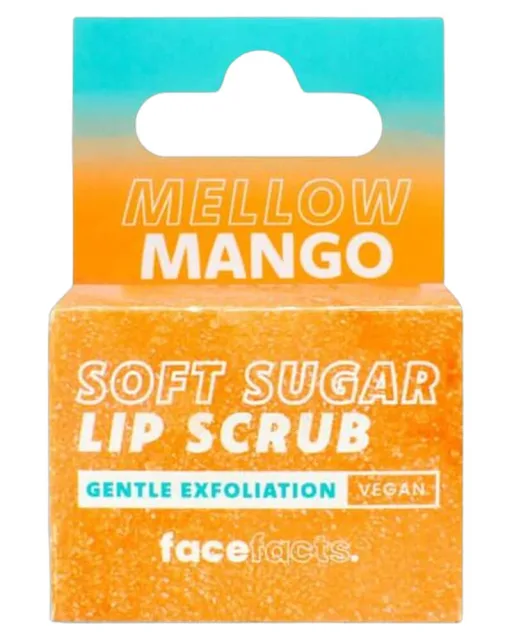 Face Facts Soft Sugar Lip Scrub – Mellow Mango