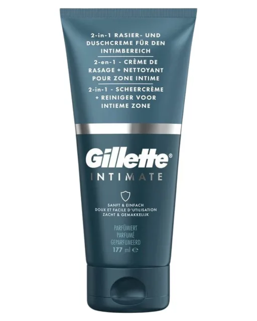 Gillette Intimate Shave Cream + Cleanser (2-in-1)