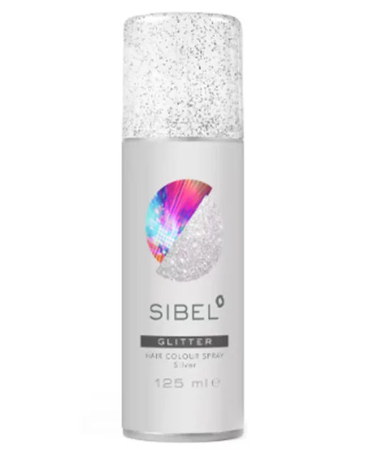 Sibel Hair Colour Spray Glitter Sølv - Ref.