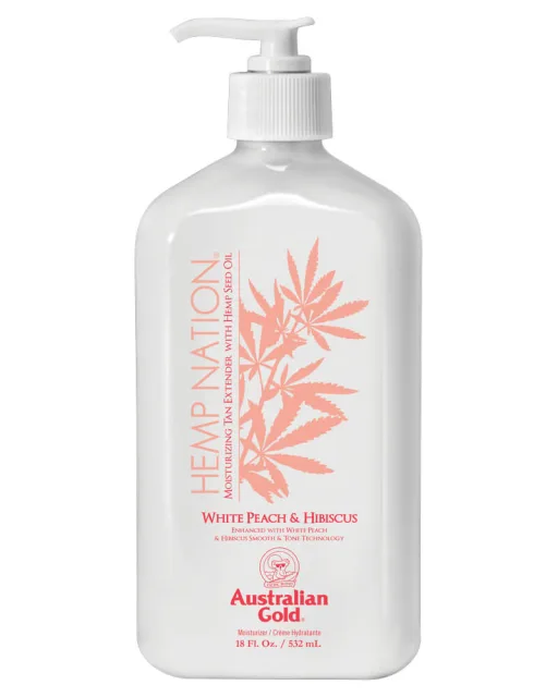 Australian Gold Hemp Nation White Peach & Hibiscus Moisturizer