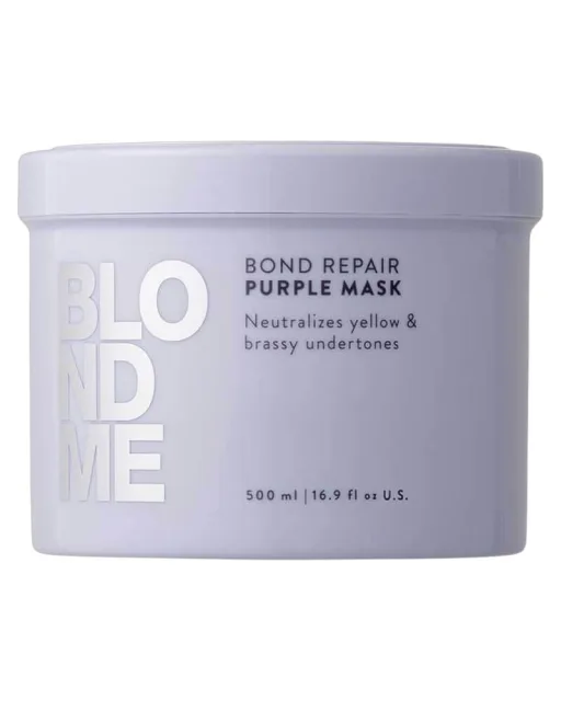 Schwarzkopf BlondMe Bond Repair Purple Mask