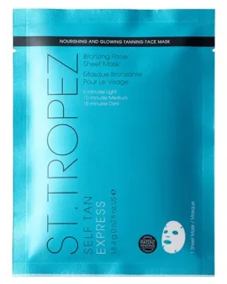 St. Tropez TropezSelf Tan Express Bronzing Face Sheet Mask