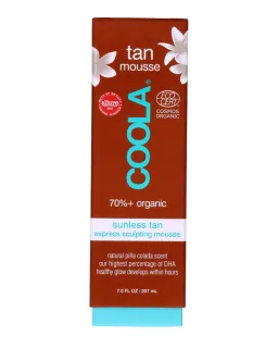 Coola Tan Sunless Tan Express Sculpting Mousse (U)