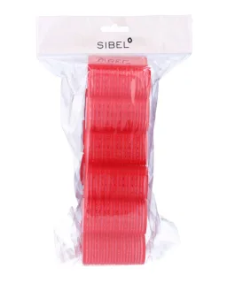 Sibel Velcro Curlers Roller Red