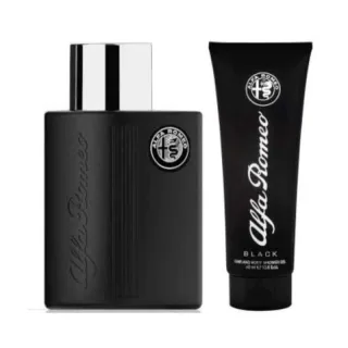 Alfa Romeo Giftset Black Edt + Shower Gel