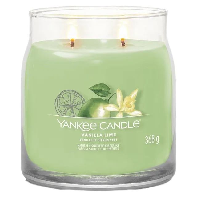 Yankee Candle Signature Medium Jar Vanilla Lime