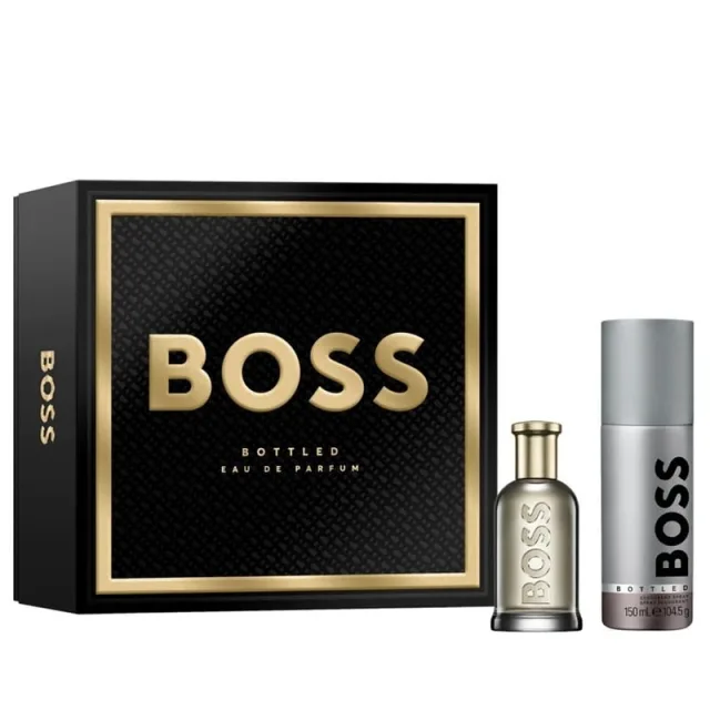 Hugo Boss Giftset Bottled Edp + Deo Spray