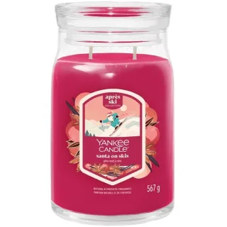 Yankee Candle Signature Large Jar Santa On Skis