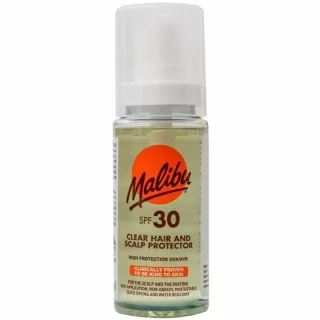 Malibu Clear Hair and Scalp Protector SPF30