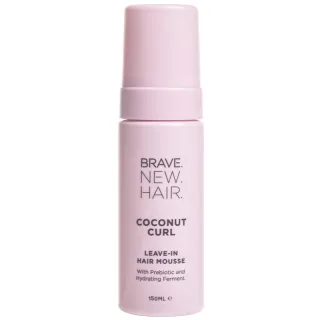Brave New Hair Brave. New. Hair. Coconut Curl Leave-In Hair Mousse