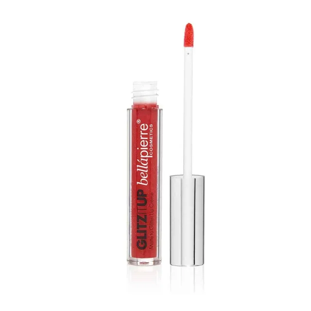 BellaPierre Glitz It Up Matte to Glitter Lip Creme - Anemone