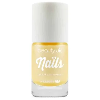 BeautyUK Beauty UK Candy Pearl Nail Polish - Lemon