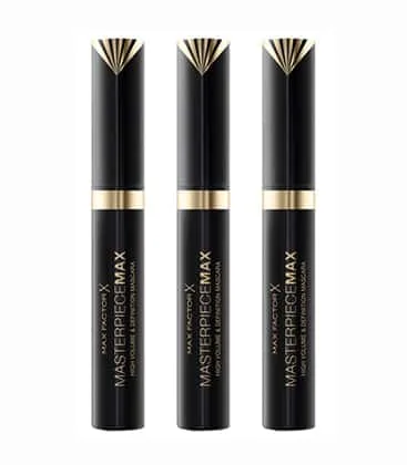 Max Factor 3-pack Masterpiece Max Mascara Black