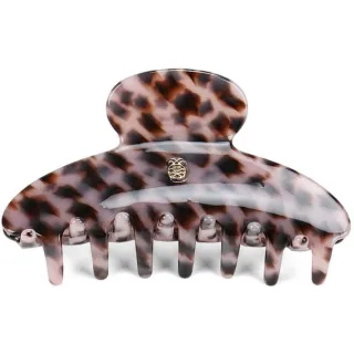 Ia Bon Large Hair Claw Taupe Star