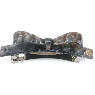 Ia Bon Bow Clip Grey Marble