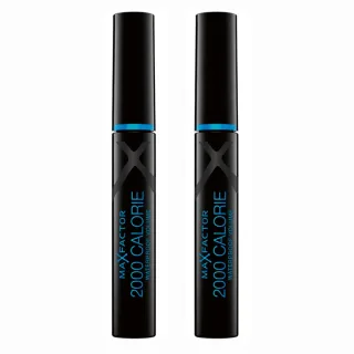 Max Factor 2-pack 2000 Calorie Mascara Waterproof Black