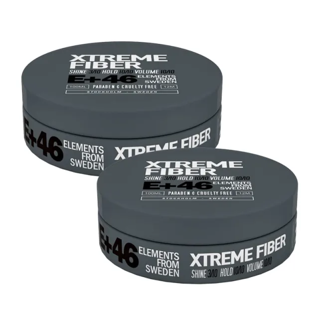 E+46 2-pack E+46 Xtreme Fiber · 100 ml