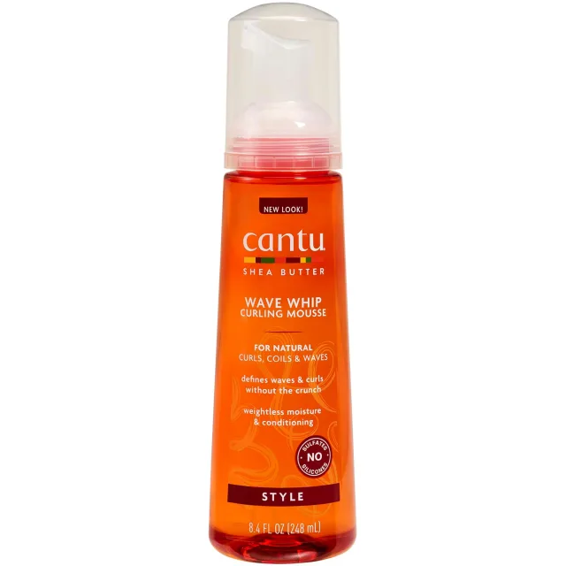 Cantu Shea Butter Natural Hair Wave Whip Curling Mousse