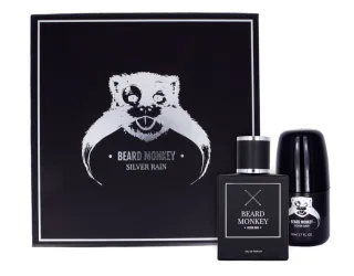 Beard Monkey Giftset Silver Rain