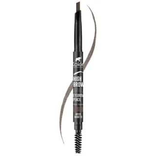 Kokie Cosmetics High Brow Angeled Brow Pencil - Brunette