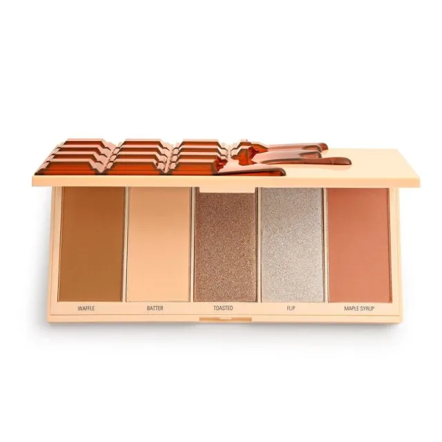 Makeup Revolution Chocolate Face Palette - Waffle