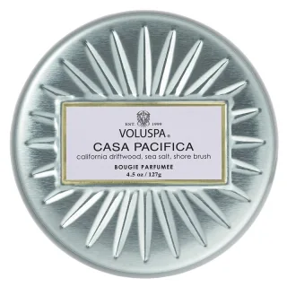 Voluspa Decorative Tin Candle Casa Pacifica