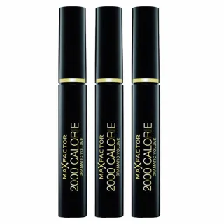 Max Factor 3-pack 2000 Calorie Mascara Black