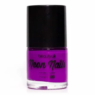 BeautyUK Beauty UK Neon Nail Polish - Purple