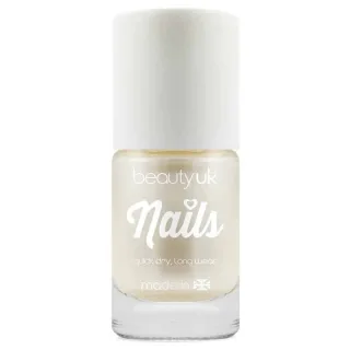 BeautyUK Beauty UK Candy Pearl Nail Polish - White