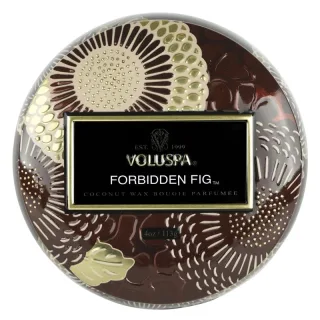Voluspa Decorative Tin Candle Forbidden Fig