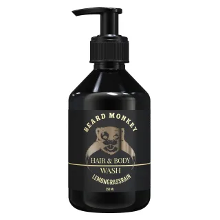 Beard Monkey Hair & body Shampoo Lemongrass