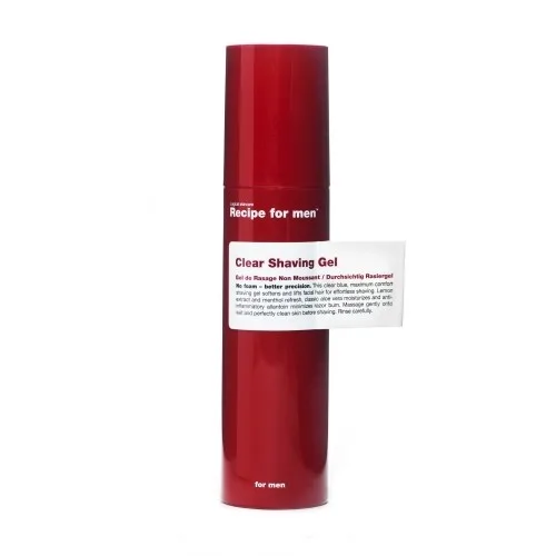 Recipe for men Clear Shaving Gel