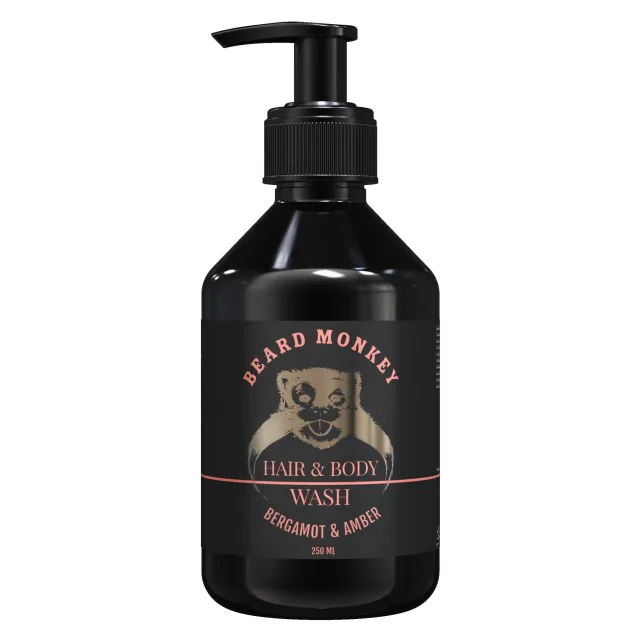 Beard Monkey Hair & body Bergamot & Amber
