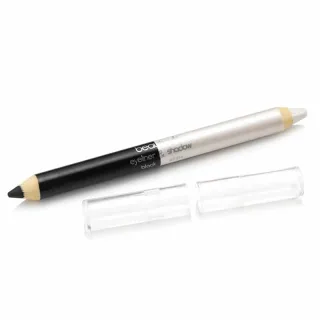 BeautyUK Beauty UK Double Ended Jumbo Pencil no.1 - Black&White