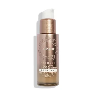 Lumene Natural Glow Fluid Foundation Spf20 Deep Tan