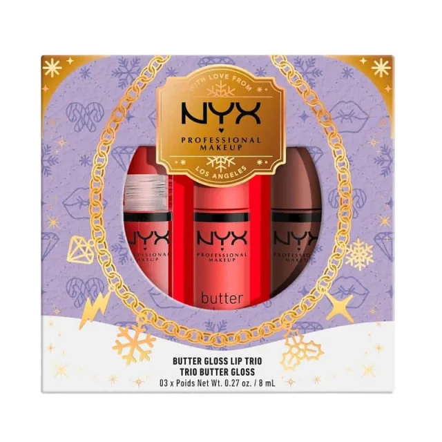 NYX Professional Makeup PROF. MAKEUP Butter Gloss Trio