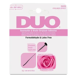 Ardell DUO Rosewater & Biotin Striplash Adhesive - Dark
