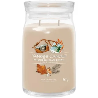 Yankee Candle Signature Large Jar Afternoon Scrapbooking